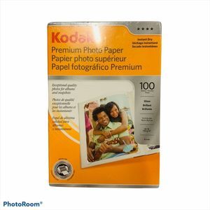 Kodak Premium Photo Paper 100 4 x 6 gloss sheets